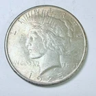 1925 Peace Silver Dollar 90% Silver Free Shipping #10268
