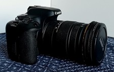 Canon-750d Rebel + Sigma 17mm - 50 mm Ultraso...