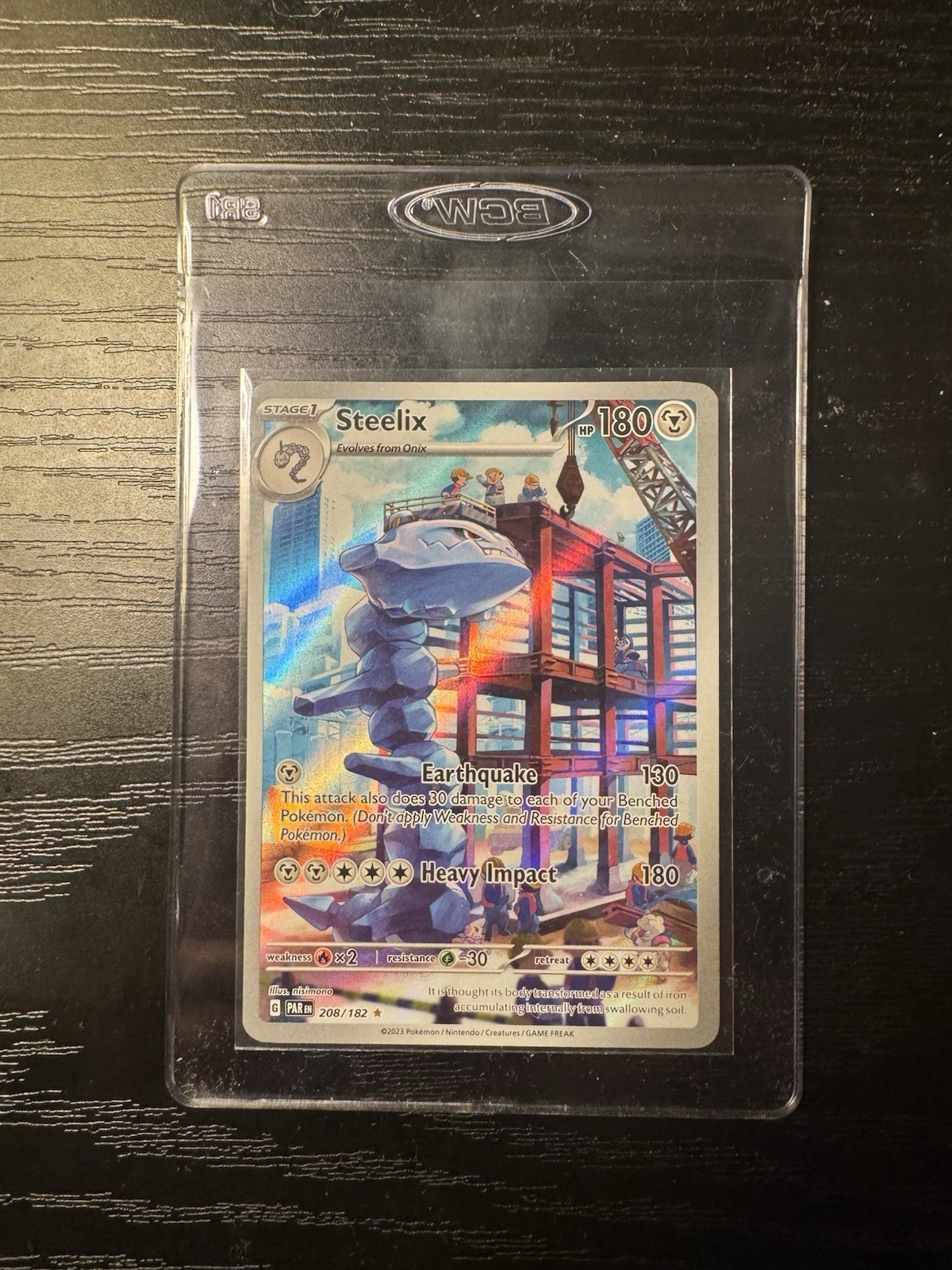 Steelix 208/182 Sv04: Paradox Rift Holo