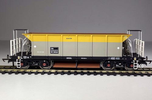 Hornby R6288D YGB Seacow Bogie Hopper Wagon Departmental Yellow & Grey OO Gauge - Picture 13 of 13