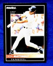 1992 Pinnacle - Don Mattingly #23