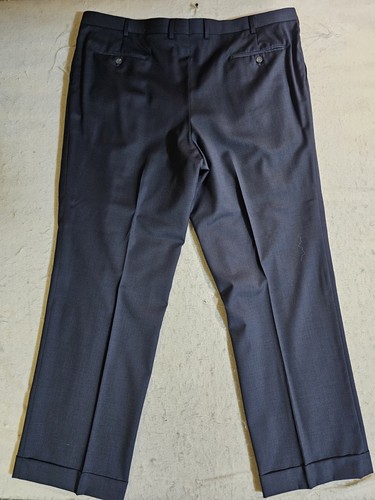 Vintage Lauren By RALPH LAUREN 100% Wool Blue 2 Pc Suit Mens 50 Reg 44x32 Pants - Picture 6 of 24