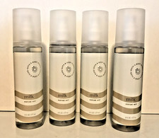MILK FRAGRANCE PERFUME MIST BODY SPRAY BATH BODY WORKS AROMA 6 oz lot x4 white