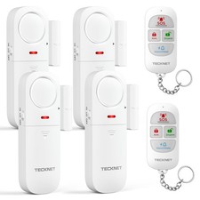 TECKNET Door Alarms When Opened, Door and Window Alarm, Door Alarm for Kids S...