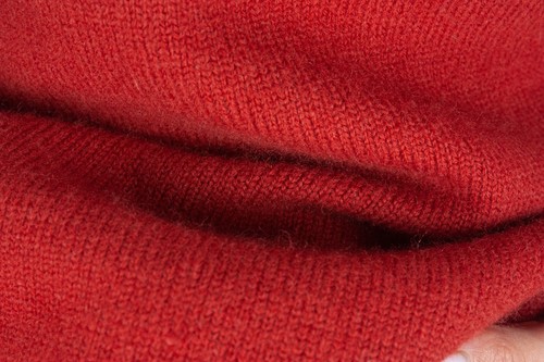 Vintage Rutland Knitwear Red Fisherman Unisex Jumper 36 Great Britain Pure Wool - Picture 4 of 23