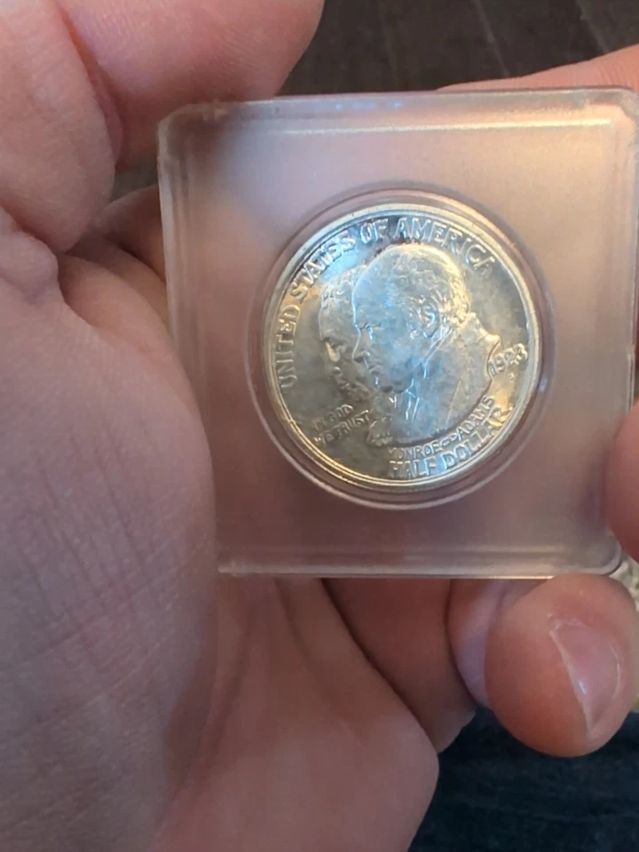 1923-S Monroe Doctrine Commemorative Half Dollar - Monroe Adams 1823 Centennial - Image 4 of 4