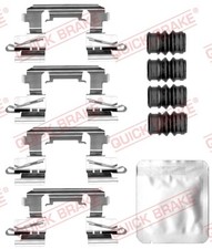 QUICK BRAKE Zubehörsatz Scheibenbremsbelag Bremsklötze für Nissan Qashqai III