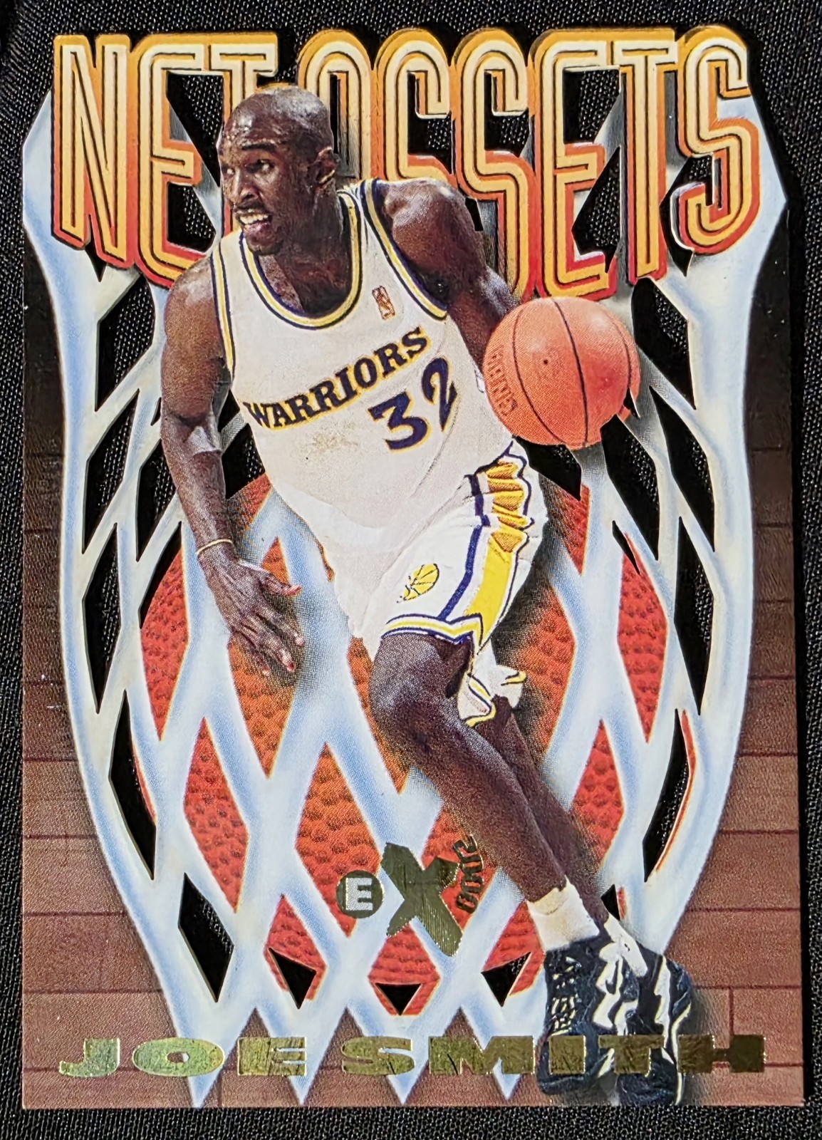 1996-97 E-X2000 Net Assets #18 Joe Smith - Golden State Warriors