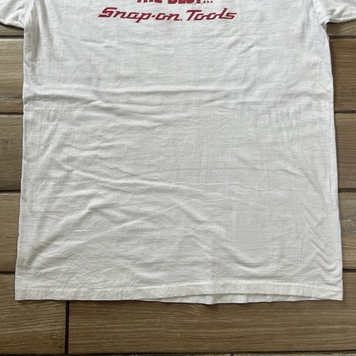 Vintage 70s Snap On Tools Shirt Sport T Stedman Red And White Ringer XL - Picture 3 of 13