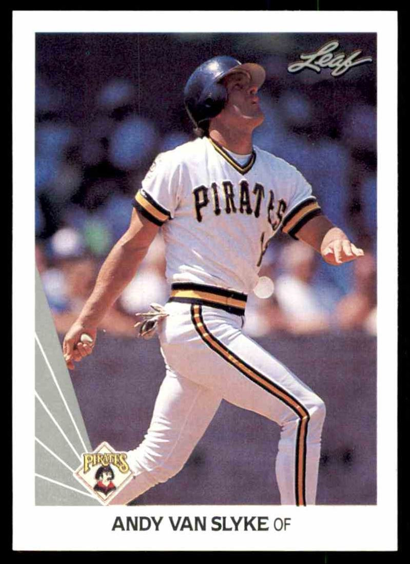 1990 Leaf Andy Van Slyke Pittsburgh Pirates #117