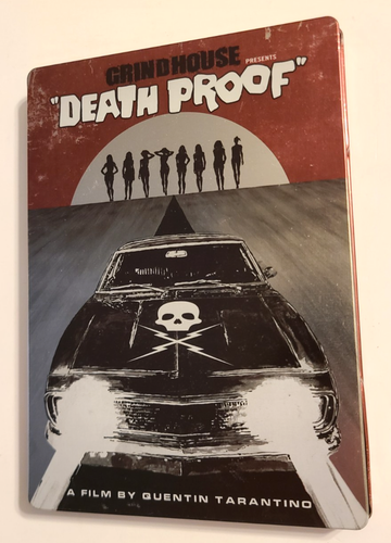Grindhouse Death Proof 2-Disc DVD Steelbook Quentin Tarantino