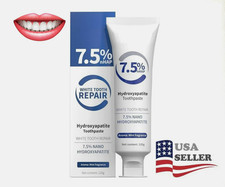  2 7.5 nHAP White Tooth Repair Hydroxyapatite Toothpaste Mild Mint 4.23oz Ea