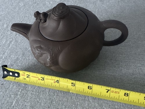 Chinese Yixing-Style Teapot - Vintage Dragon Head Design - Classic Tea Infuser - Picture 18 of 19