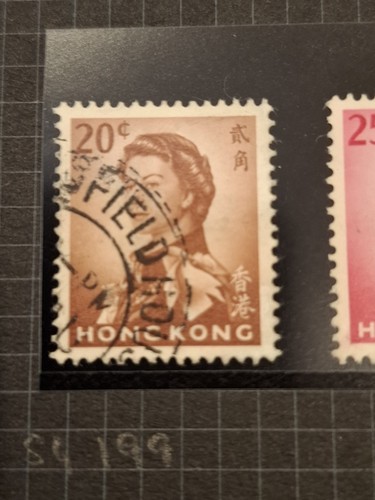 Hong Kong stamps, QEII 1962 CTO Very Fine 5c to $1 (ex 65c) SG196 to SG231 (10) - Picture 7 of 11