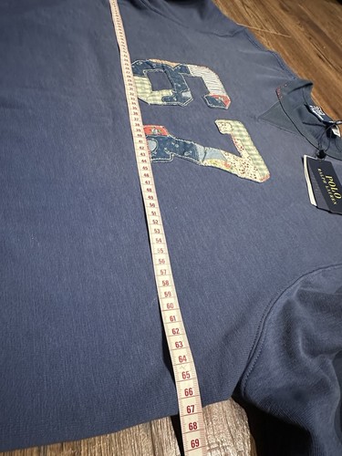 Polo Ralph Lauren patchwork crew-neck sweatshirt pullover jumper New Size XL - Picture 14 of 17