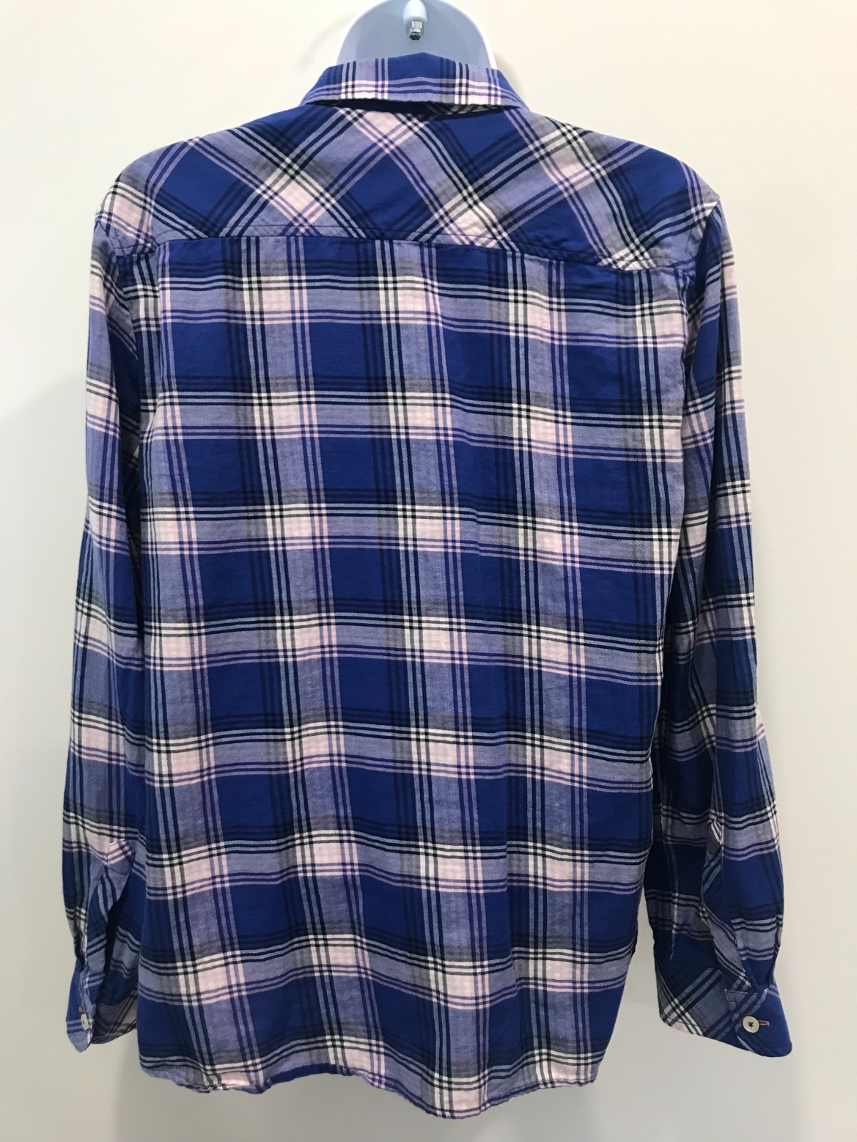 TALBOTS BUTTON FRONT COLLARED SHIRT LONG SLEEVE C… - image 4