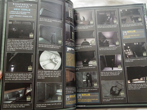 Splinter Cell Strategy Guide Prima Official Game Cube PS2 2003 Vintage Games - Picture 2 of 3