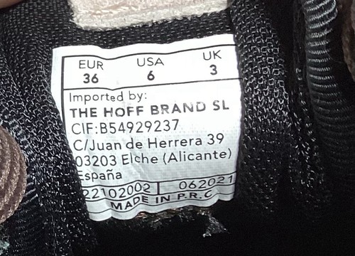 Hoff Chiang Mai Damenschuhe Größe 6 grün/braun Wildleder/Stoff Sportschuhe - Bild 9 von 9