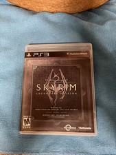 The Elder Scrolls: Skyrim - Legendary Edition (Sony PlayStation 3, 2013) CIB PS3