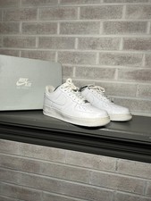 Nike Air Force 1 “07” Low Triple White Leather 315122-111 Men Size 8.5