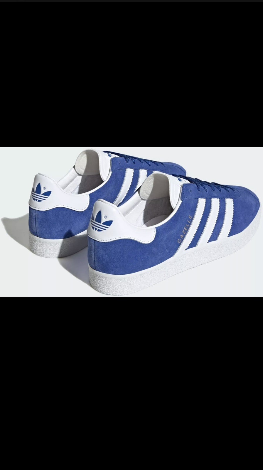 Adidas Gazelle 85 Originals Mens Shoes Trainers Size 7 - 12  Blue White  IG0456 image 5