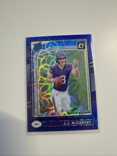2024 Panini Donruss Optic - Rated Rookie J.J. McCarthy #235 Purple Scope...