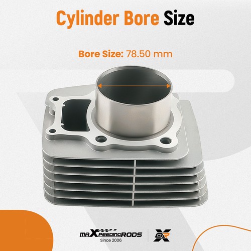 Engine Cylinder Head Piston Top End Kit For Honda Rancher Trx 350 00-06 ATV - Bild 5 von 17