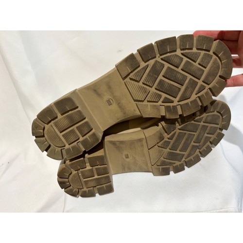 Cushionaire Damen Plateau klobige Penny Loafer beige Gr. 10 Grunge Academia - Bild 7 von 10