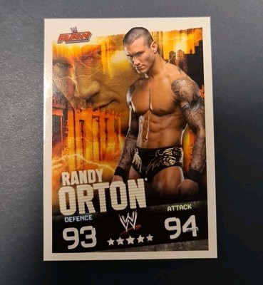 WWE 2009 Topps Card Slam Attax Evolution RANDY ORTON Wrestling Legend Karte