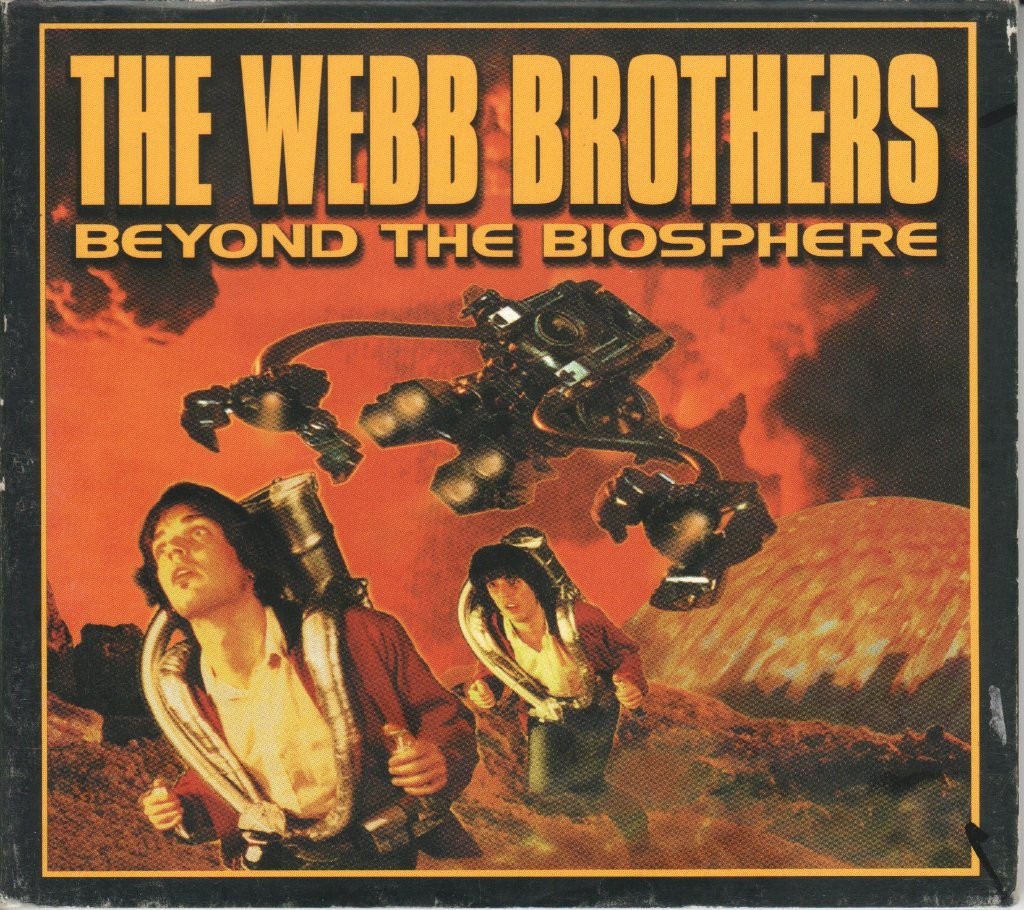 Webb Brothers Beyond the Biosphere CD Europe Warner 1998 in digipack, wear to