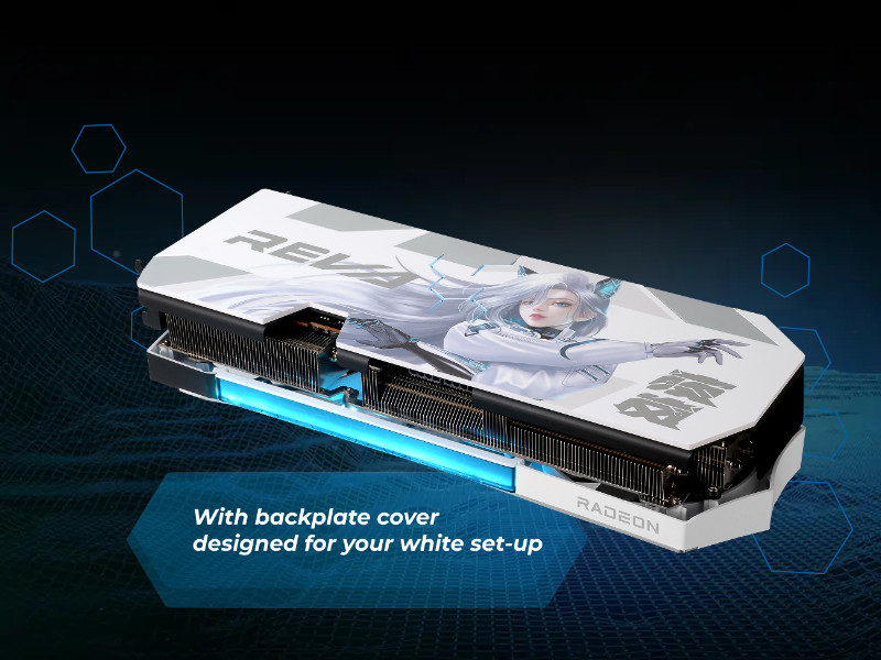 PowerColor Hellhound Reva AMD RX9070XT 16G-L/OC/REVA Graphics Card