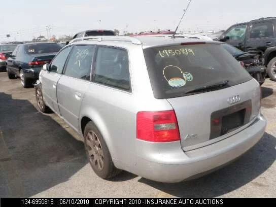 Pinza delantera izquierda 99-04 Audi A6 Quattro V6 AWD LH con montaje de soporte Foto 4 de 4