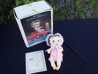 RARE 1985 Baby Betty Boop Limited Edition 1 #0062 of 2 500 pieces COA L@@K!!