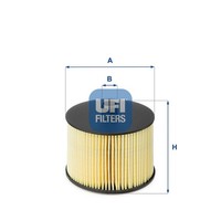 Kraftstofffilter UFI 26.022.00 Filtereinsatz FüR Fiat Ford DM2 CitroËN Peugeot 1