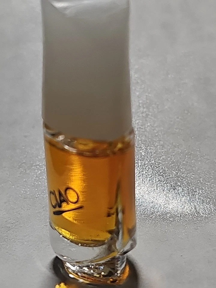 Perfume Houbigant Ciao Vintage Pequeña Muestra Mini Botella Splash Francia 2" Foto 3 de 4