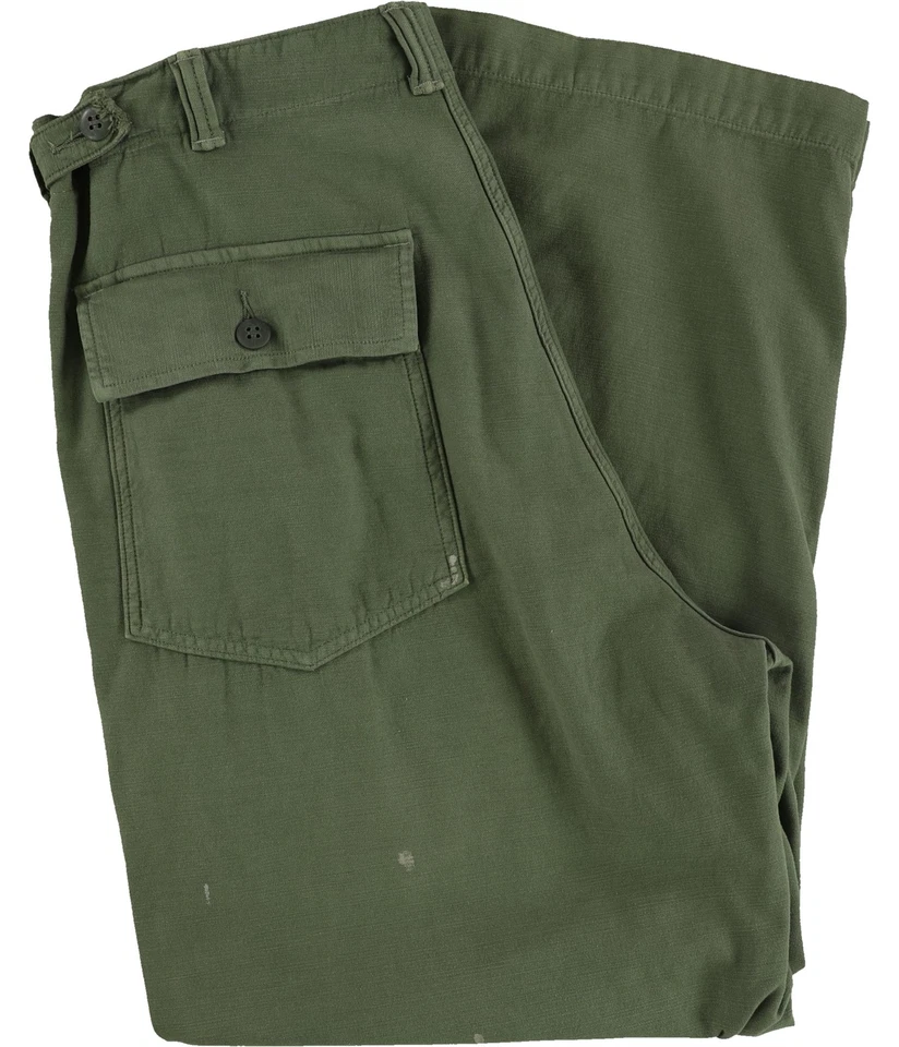 Ralph Lauren Hombre Pantalones Informales Salpicaduras de Pintura, Verde, 32W x 30L Foto 3 de 3