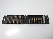 29 pc Sears Craftsman Nut & Screw Driver Screwdriver Tip Bit Set Folding Case