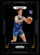 Brandin Podziemski 2023-24 Panini Prizm #147 Golden State Warriors ROOKIE *039
