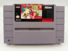 Krusty's Super Fun House - Super Nintendo SNES - Cartridge Only Tested Authentic