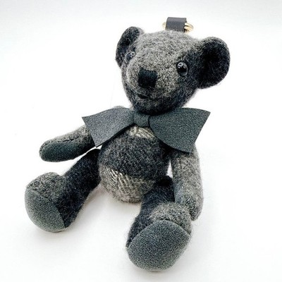 Burberry Thomas Bär grau Taschenanhänger Schlüsselanhänger Keychain N2
