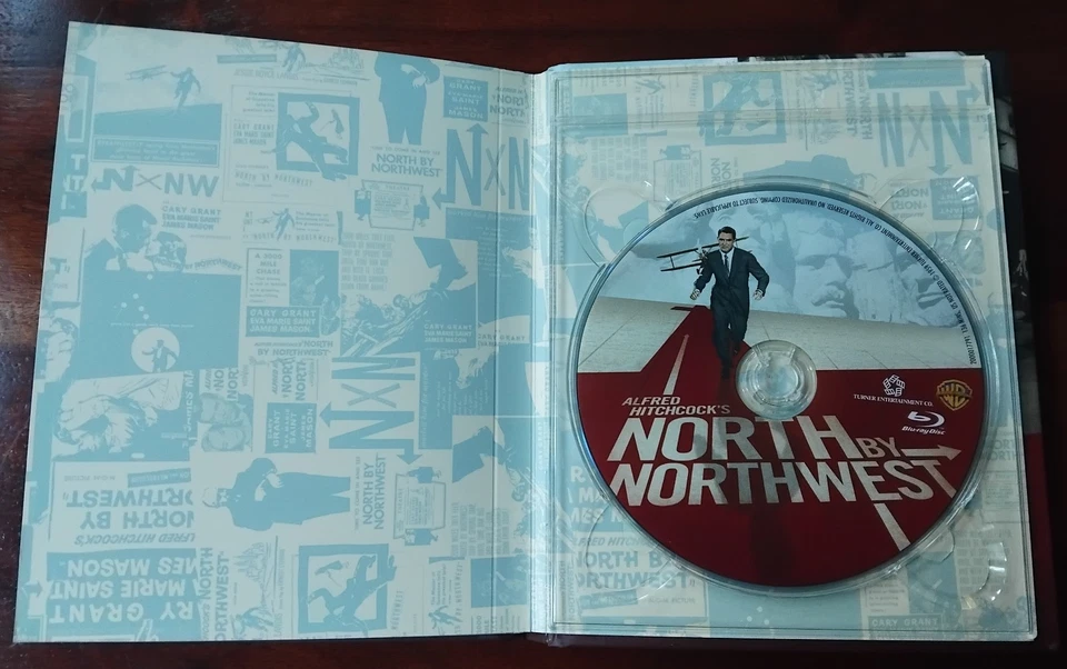 North By Northwest (1959) Blu-ray (Region ABC) Digibook Hitchcock OOP RARE - Image 3 of 4