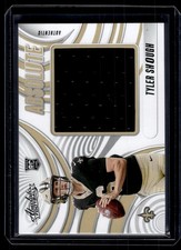 Tyler Shough 2025 Panini Absolute Rookie Relic Card #AJ-TSH