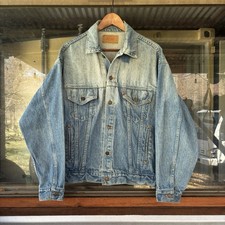 Levi's Men's Vintage Denim Trucker Jacket 70507 4891 Made In USA Size Medium