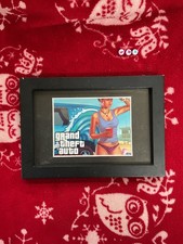 GTA gerahmter Kunstdruck OOAK Gaming, cooler Artikel, PS5 XBOX GRAND THEFT AUTO