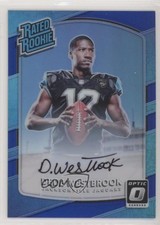 2017 Donruss Optic Rated Rookie Blue Auto 16/75 Dede Westbrook #187 Auto 04on