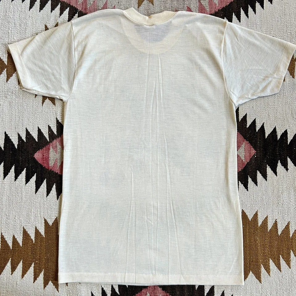 Винтажная футболка 70-х 1977 Pink Floyd «Животные» полиэстер размер M - Изображение 3 из 4