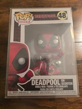 Funko Pop! Rides: Marvel - Deadpool on Scooter #48 NEW In Protector
