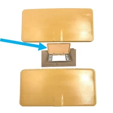 Sun Visor Repair 1995-2000 Suburban Tahoe Vanity Mirror Cover Lid Set Pair TAN