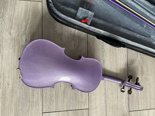 Stentor Harlequin 1/2 size violin - Purple - Picture 5 of 15