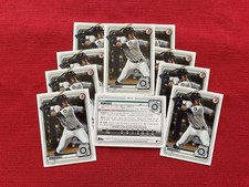 Julio Rodríguez 2020 Bowman Prospects Baseball Rookie Card #BP-19 (lot of 10)